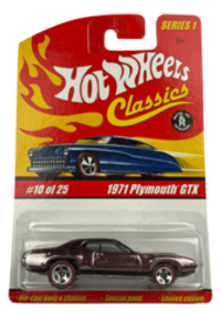 Hot Wheels Classics Series 1: 1971 Plymouth GTX (Purple) (#10 of 25) (2005)