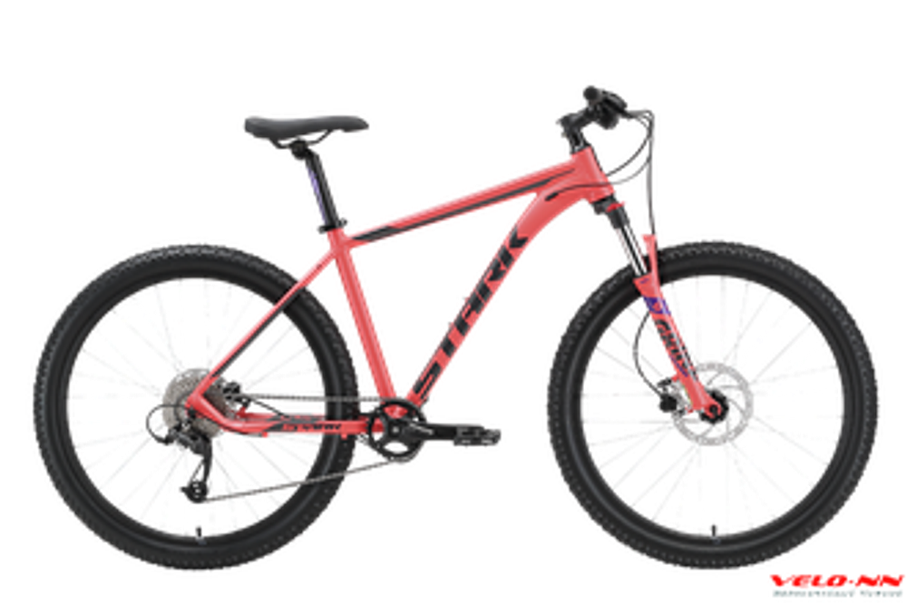 Велосипед 27,5" Stark'23 Router 27.3 HD красный/никель