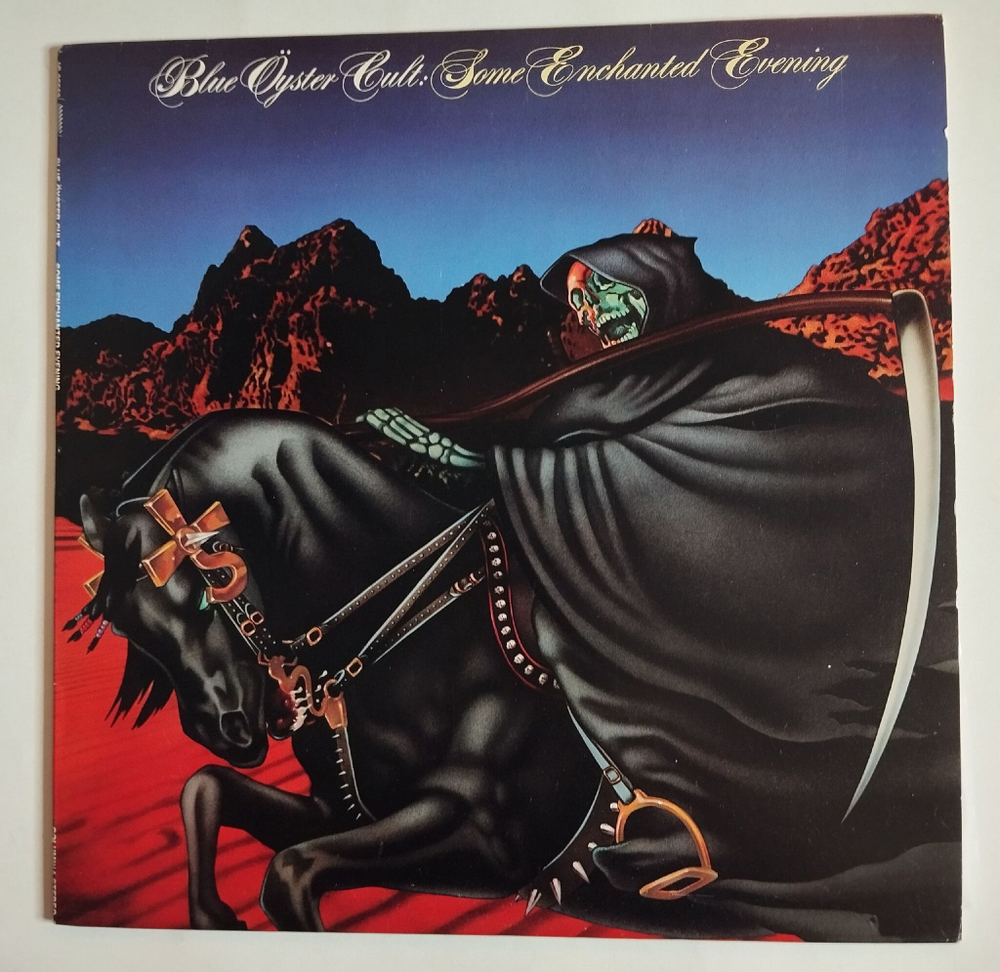 Винтажная виниловая пластинка LP Blue Oyster Cult Some Enchanted Evening (USA 1978)
