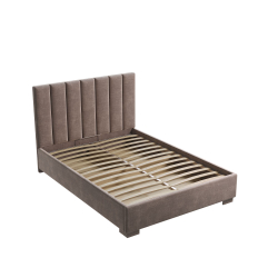 Кровать двуспальная, 140х200 Беатрис шоколадный