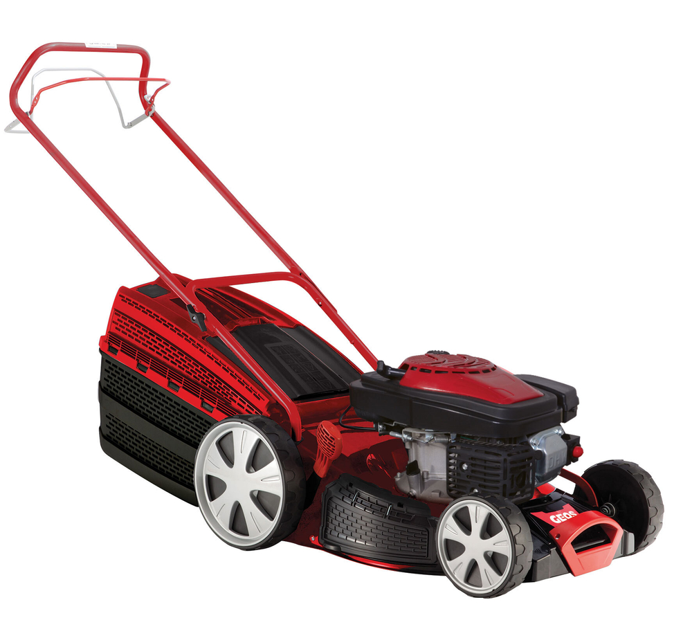 Газонокосилка бензо GEOS Comfort 46 SP-L Plus самох. (дв. GEOS Pro, 2.2кВт, 46см, мульч, 65л)