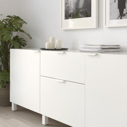 IKEA BILLSBRO  (ИКЕА БИЛЛСБРО)  -  Ручка, белая, 120 мм