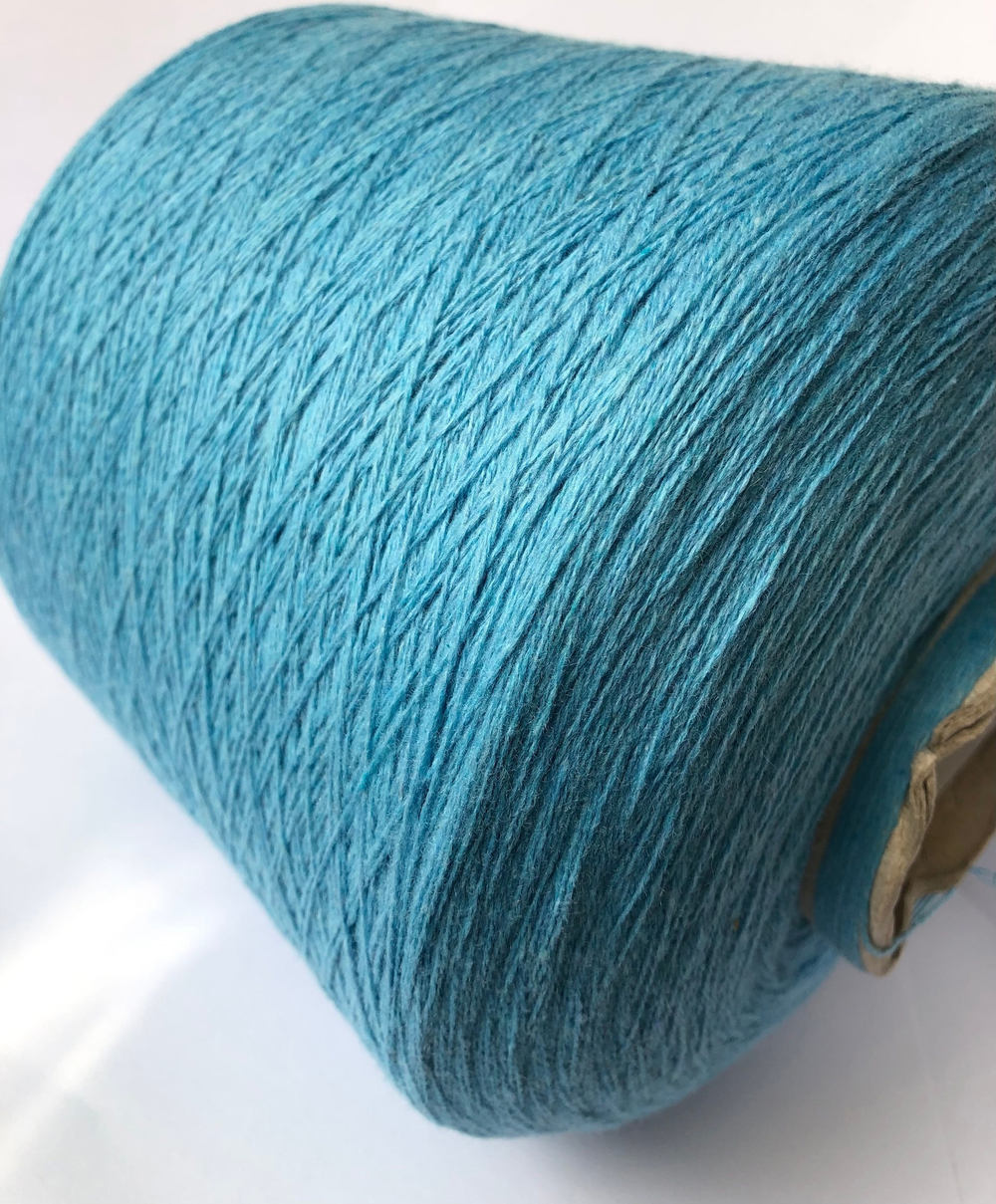 NEW Пряжа Кашемир ECO cashmere 2/26 голубой
