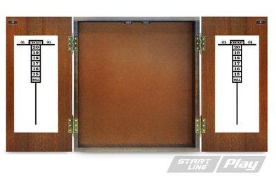 Кабинет для дартса прямой