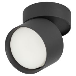 Светильник настенно-потолочный спот ЭРА OL12 GX53 SBK под лампу GX53 черный | Накладные светильники