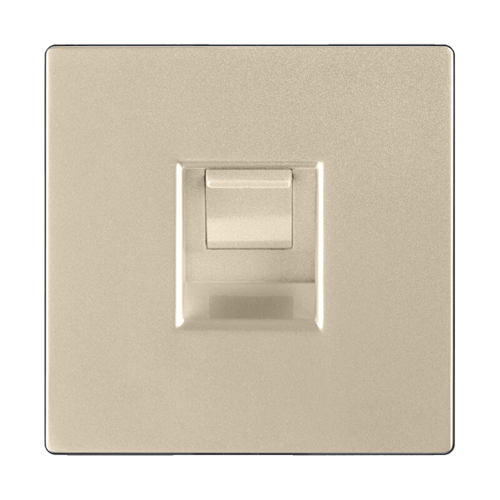 Розетка Werkel Ethernet RJ-45 шампань W1181011 4690389157479