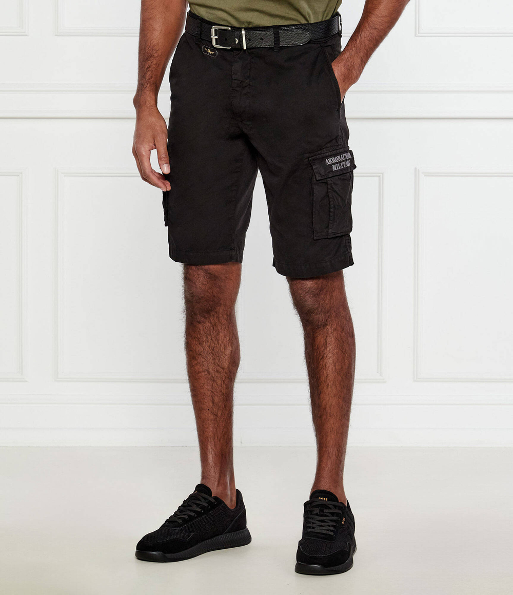 Шорты Aeronautica Militare - черный(BE066CT1122)