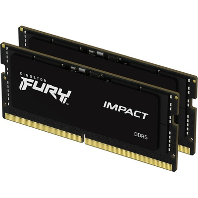 Оперативная память Kingston DDR5 32GB 5600MHz CL40 SODIMM (Kit of 2) FURY Impact