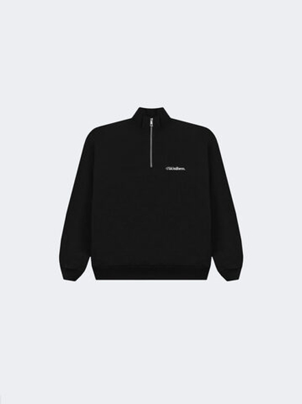 Cвитшот UNIFORM Half-zip Heavy Classic, Черный