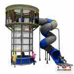 Верёвочная башня «Штормовый Вихрь», 5,2×3,6×5,2 м