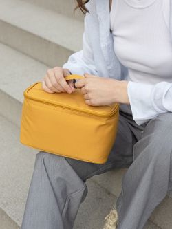 Термосумка для ланч-бокса/косметики/лекарств Smart Picnic, S, горчичная