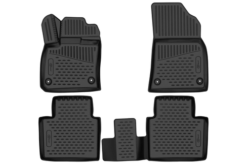 Коврики в салон для GEELY Monjaro (I) 2022-, внедорожник 5 дв., 4шт. (Повышенная устойчивость, повышенная износостойкость) FORMAT.3DA67450210K