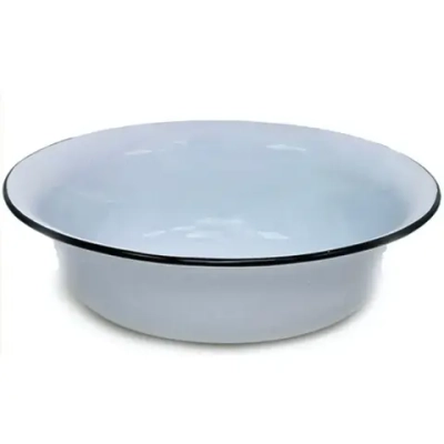 Таз эмалированный 16л без рисунка 20-3026 (3)