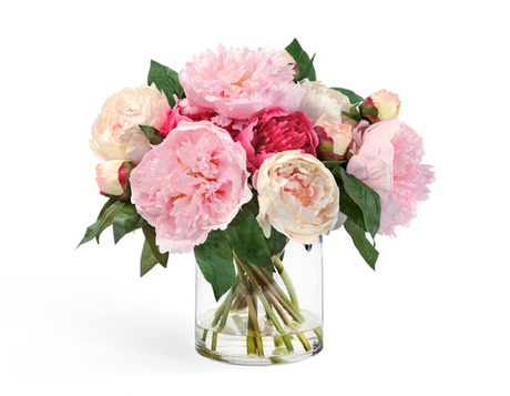 Пионы Букет "Pione Grande" в стекле с водой