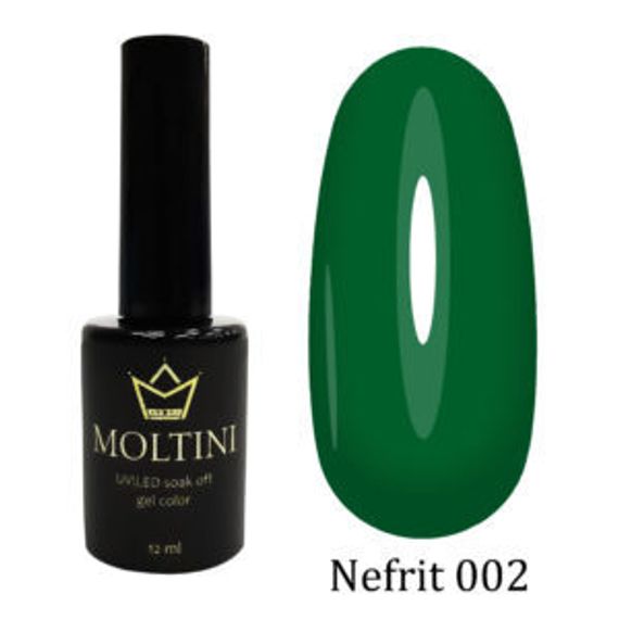 Гель-лак Moltini Nefrit 002, 12 ml