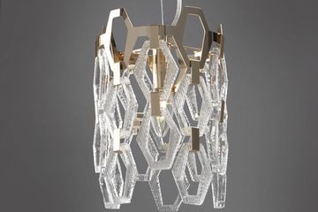 Подвесной светильник MOD490PL-01G золото Tissage Maytoni