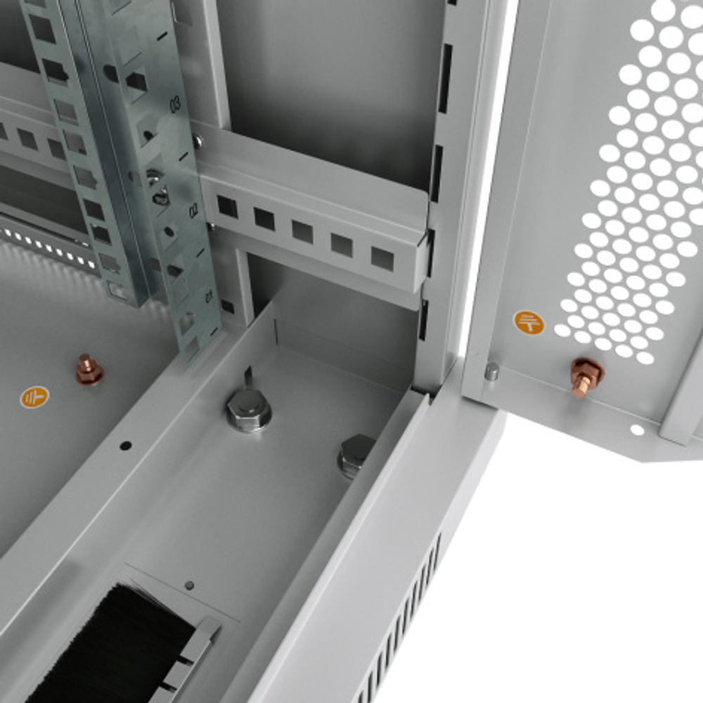 Шкаф напольный 19", 27U Cabeus ND-05C-27U60/80