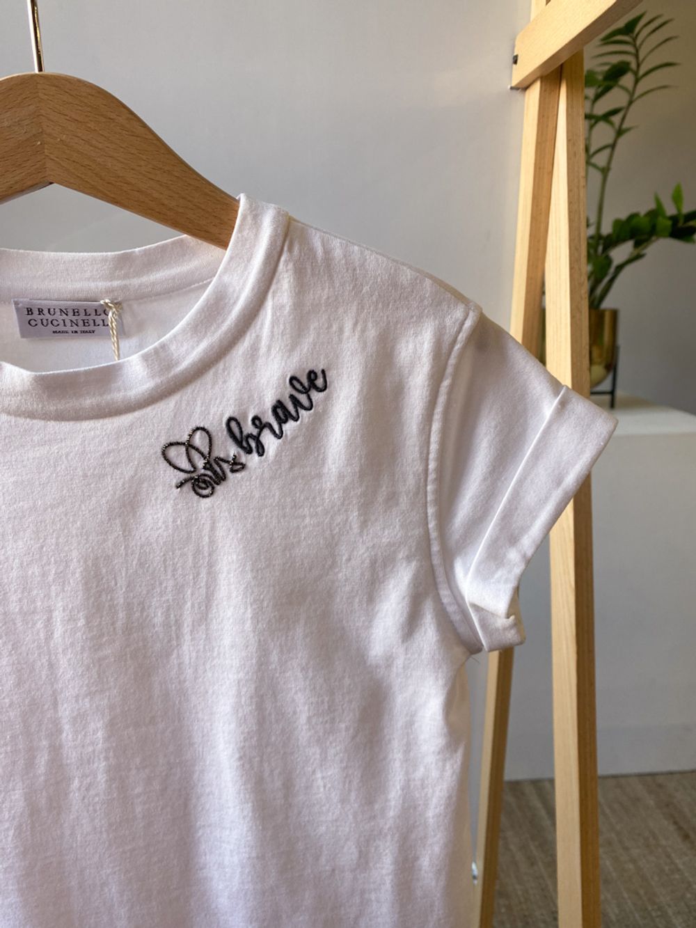 Новая хлопковая футболка Brunello Cucinelli, 104