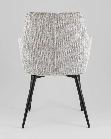 Стул обеденный Adam рогожка светло-серый