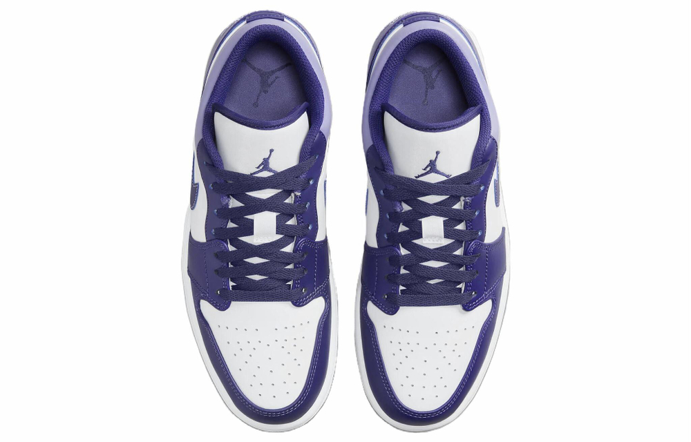 Кроссовки Jordan Air Jordan 1 Low Covered In Purple Tones