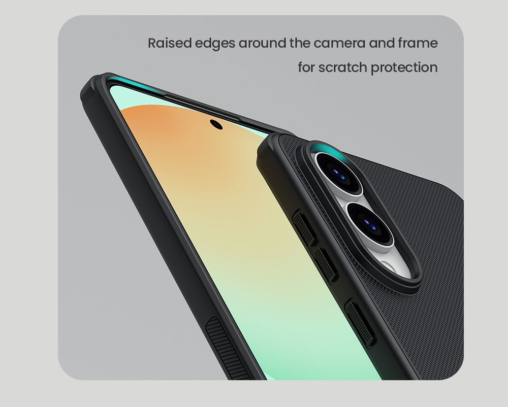 Чехол от Nillkin c поддержкой MagSafe для Samsung Galaxy S25 Edge, серия Super Frosted Shield Pro Magnetic Case