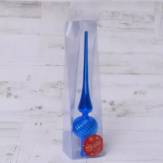 Макушка Классика полосы 25 см., синий, Зимнее Волшебство (6537061)