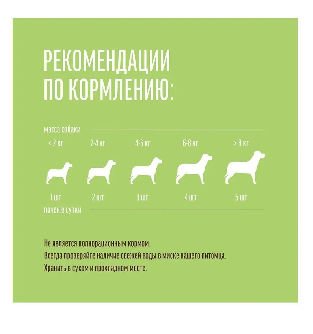 Лакомства для собак мини-пород палочки куриные Деревенские лакомства 0,055кг