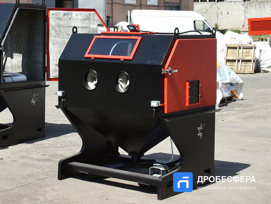 Пескоструйная камера PST КСО-130-Н-М с боковой загрузкой