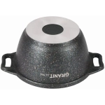 Кастрюля 1л «Granit ultra»(blue) со стеклянной крышкой кгг12а