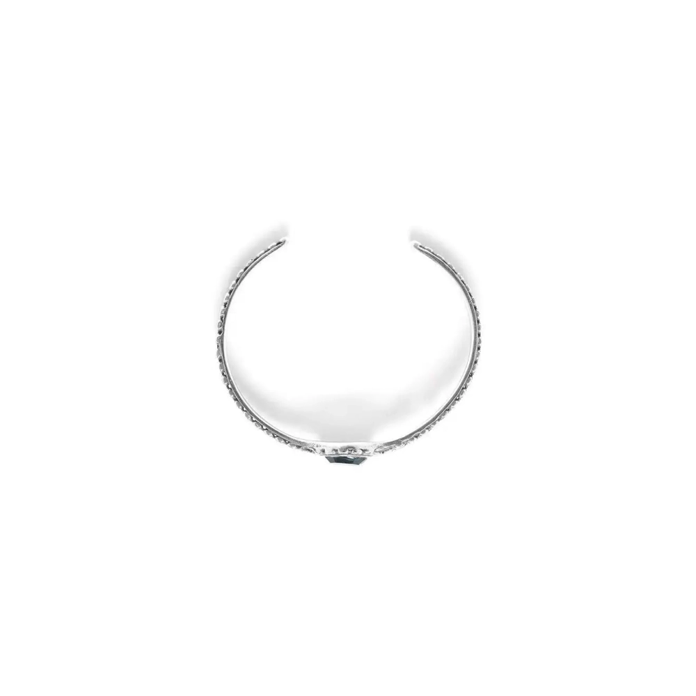 Браслет ORI TAO, Azzurra, кафф, с кристаллом, OT24.1-13-69151 (синий)