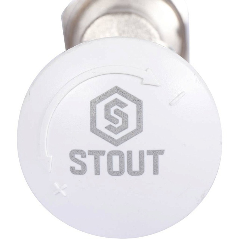 STOUT Клапан термостатический осевой 1/2"