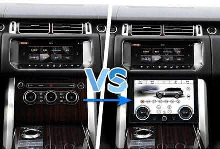 Сенсорная панель климата Range Rover 4 2012-2017 - Radiola LCD/ЖК экран 10" IPS, без отверстия под CD