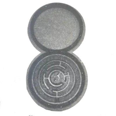 Форма для леденцов "Погремушка лабиринт" 5,5 см