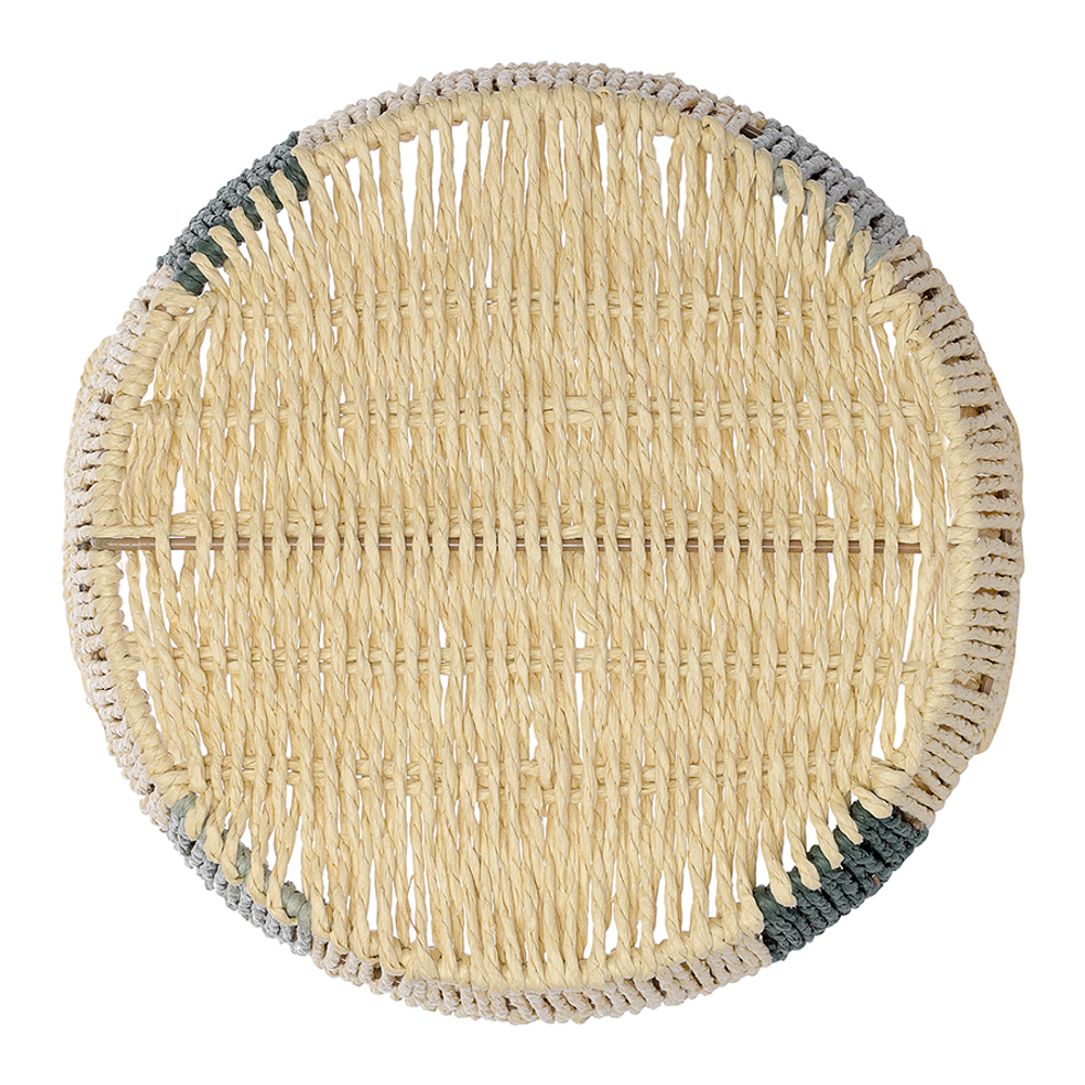 Корзина плетеная круглая bodhran sage из коллекции ethnic, размер s