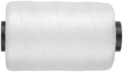 Шнур разметочный 1,5 мм х 400 м капроновый крученый, белый