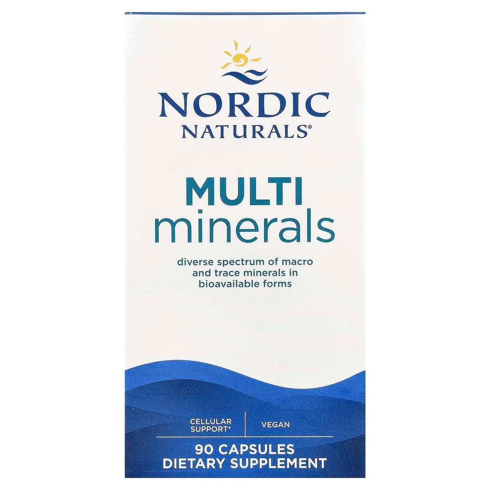 Nordic Naturals, Multi Minerals, 90 капсул