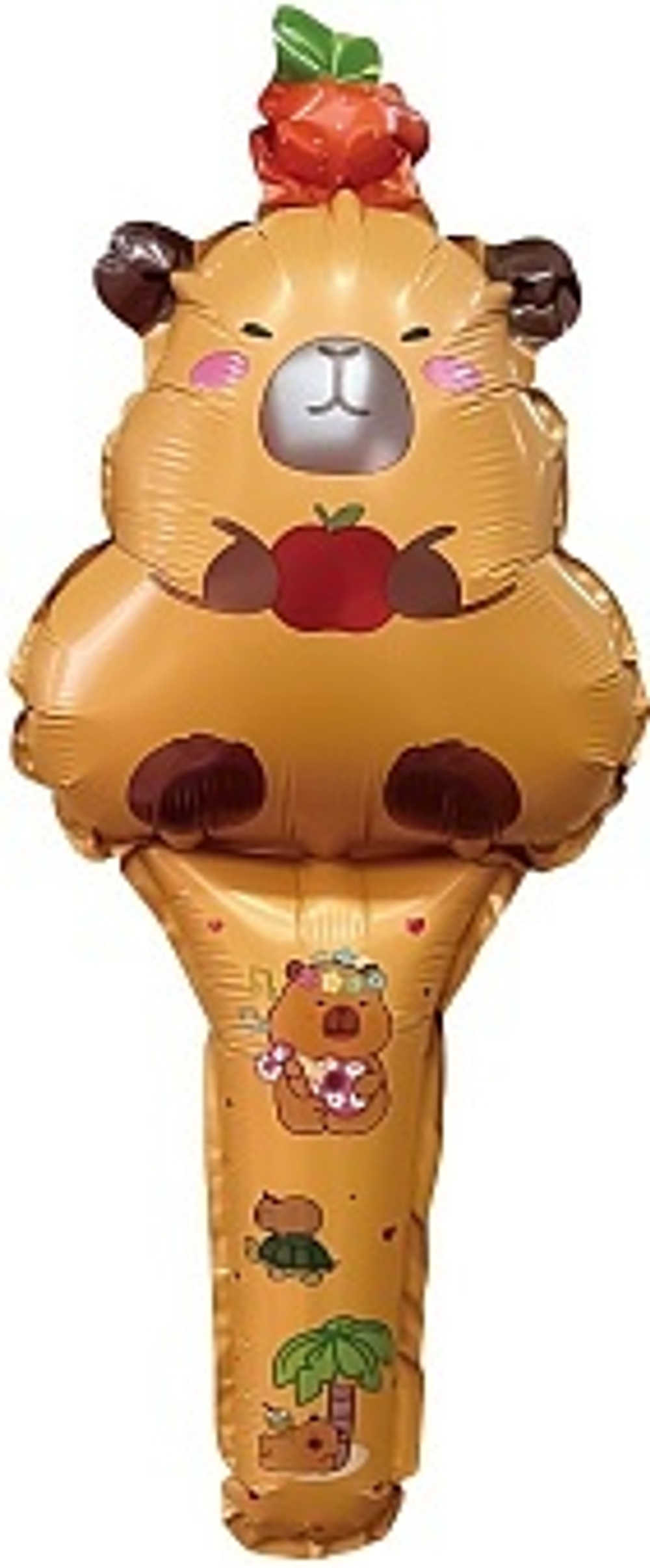 К Мини фигура Капибара с яблочком ручной