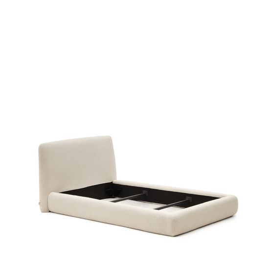 Кровать Martina со съемным чехлом из ткани букле для матраса 90 х 200 см