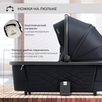 Детская коляска Sweet Baby Elegante 3 в 1 Chrome Black