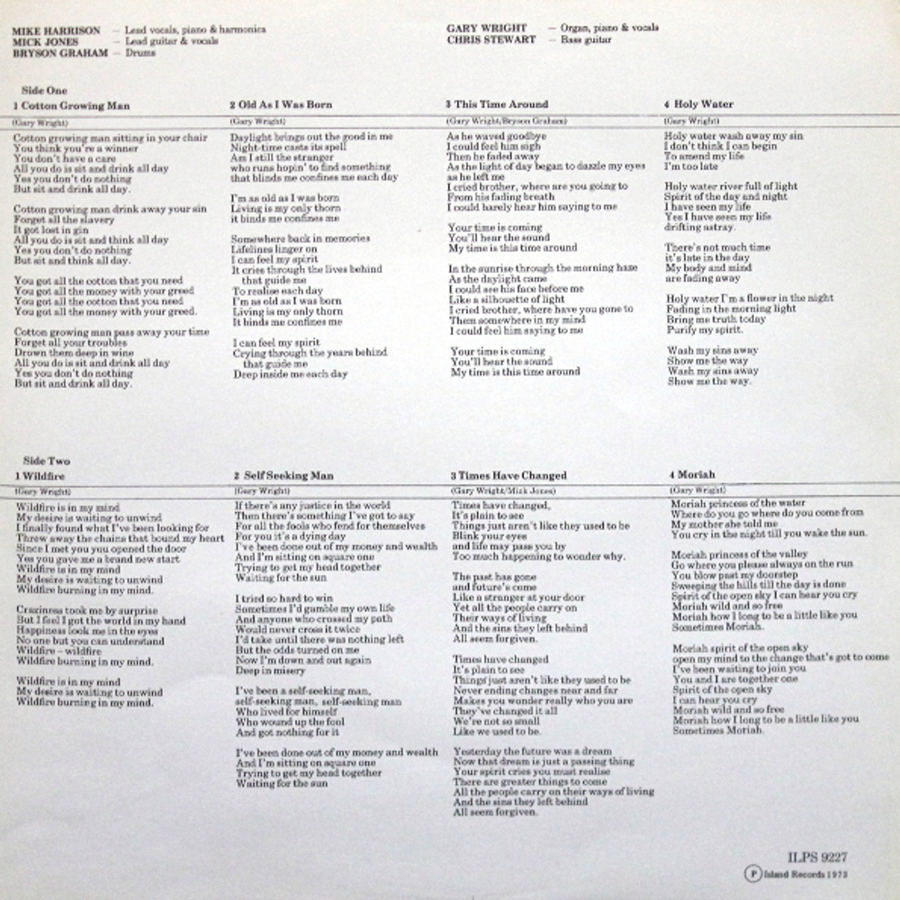 Spooky Tooth / You Broke My Heart So… I Busted Your Jaw (LP)
