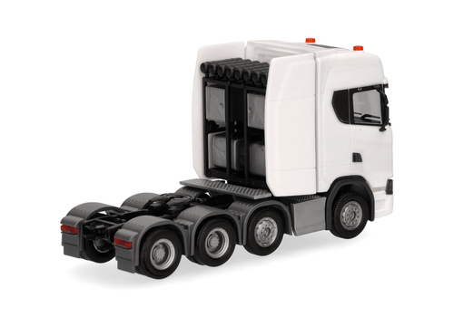Тяжёлый тягач Scania CS20 с высокой крышей 4-осный (8х4), белый