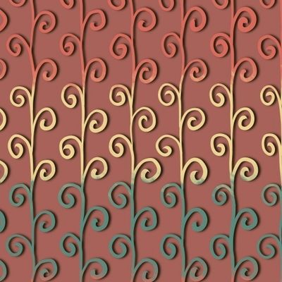 Спирали на кирпичном