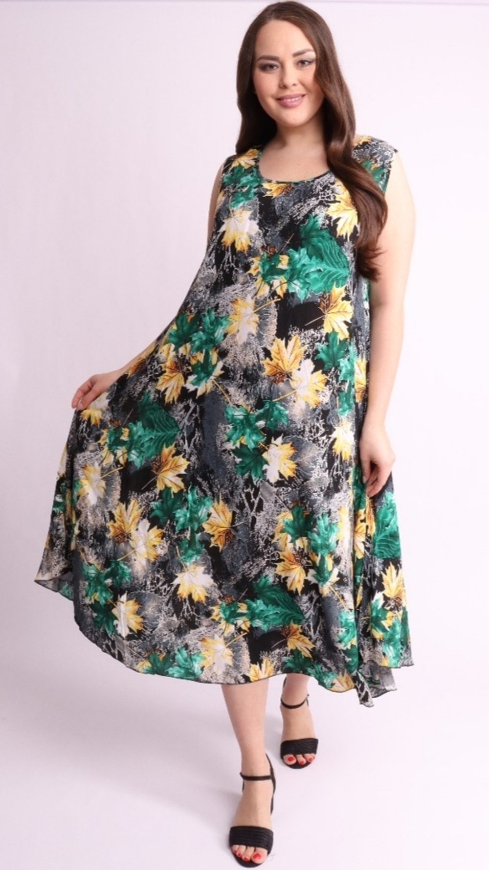 [m]Сарафан низ полукруг длинный 9023