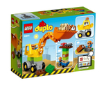 LEGO Duplo: Экскаватор-погрузчик 10811 — 10811 Backhoe Loader — Лего Дупло