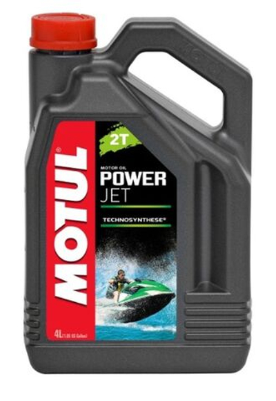 Полусинтетическое моторное масло Motul POWERJET для 2T двигателей гидроциклов, 4 л (10264534)
