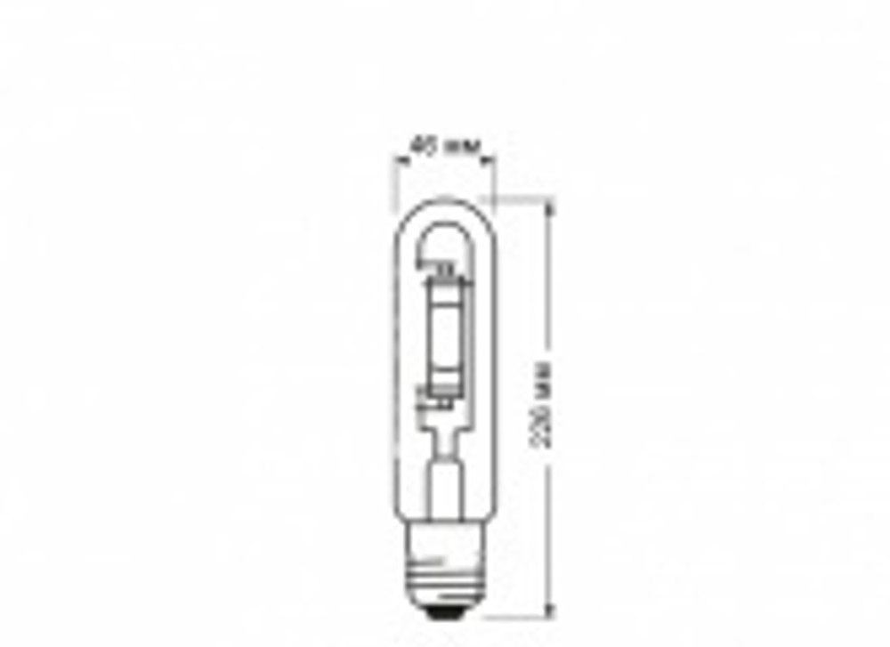 Лампа металлогалогенная газоразрядная HQI-T 250W D 5200K E40 POWERSTAR (ДРИ) Osram (МГЛ) 4008321677846