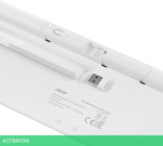 Клавиатура Acer OKR301 белый/серебристый (ZL.KBDEE.015)