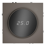 Терморегулятор электронный VOLTUM S70 с индикацией и датчиком, для теплого пола, (капучино)