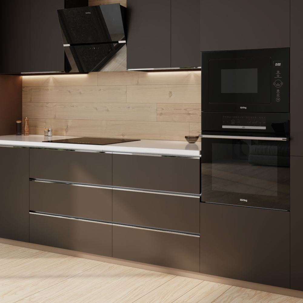 Наклонная вытяжка Korting KHC 69080 GN фото 2