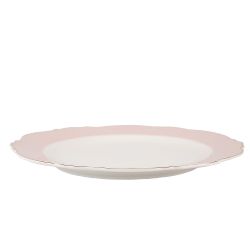 Набор тарелок 6 шт "Pink" d=27/21,5см/19см (фарфор) (подарочная упаковка)